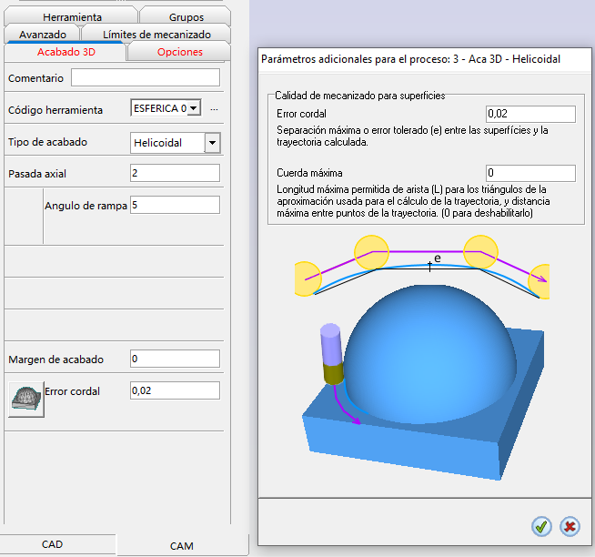 Denser and more progressive toolpaths