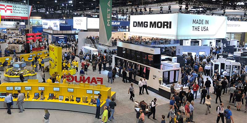 General view of the IMTS Show in Chicago