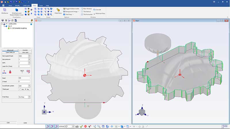 Machining programming