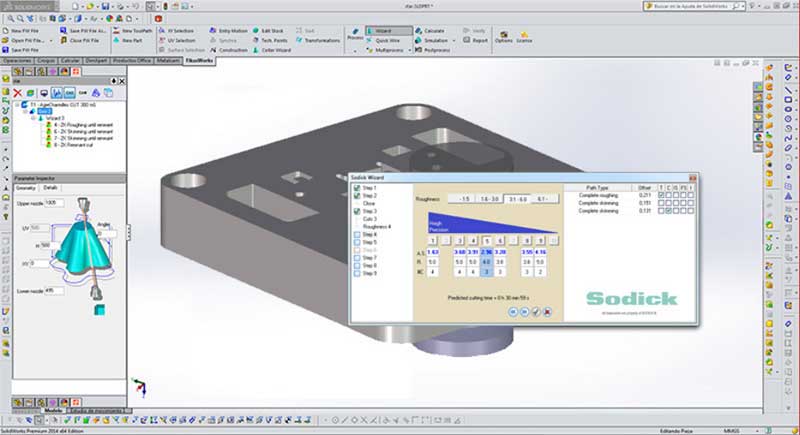 FikusWorks with Sodick Wizard