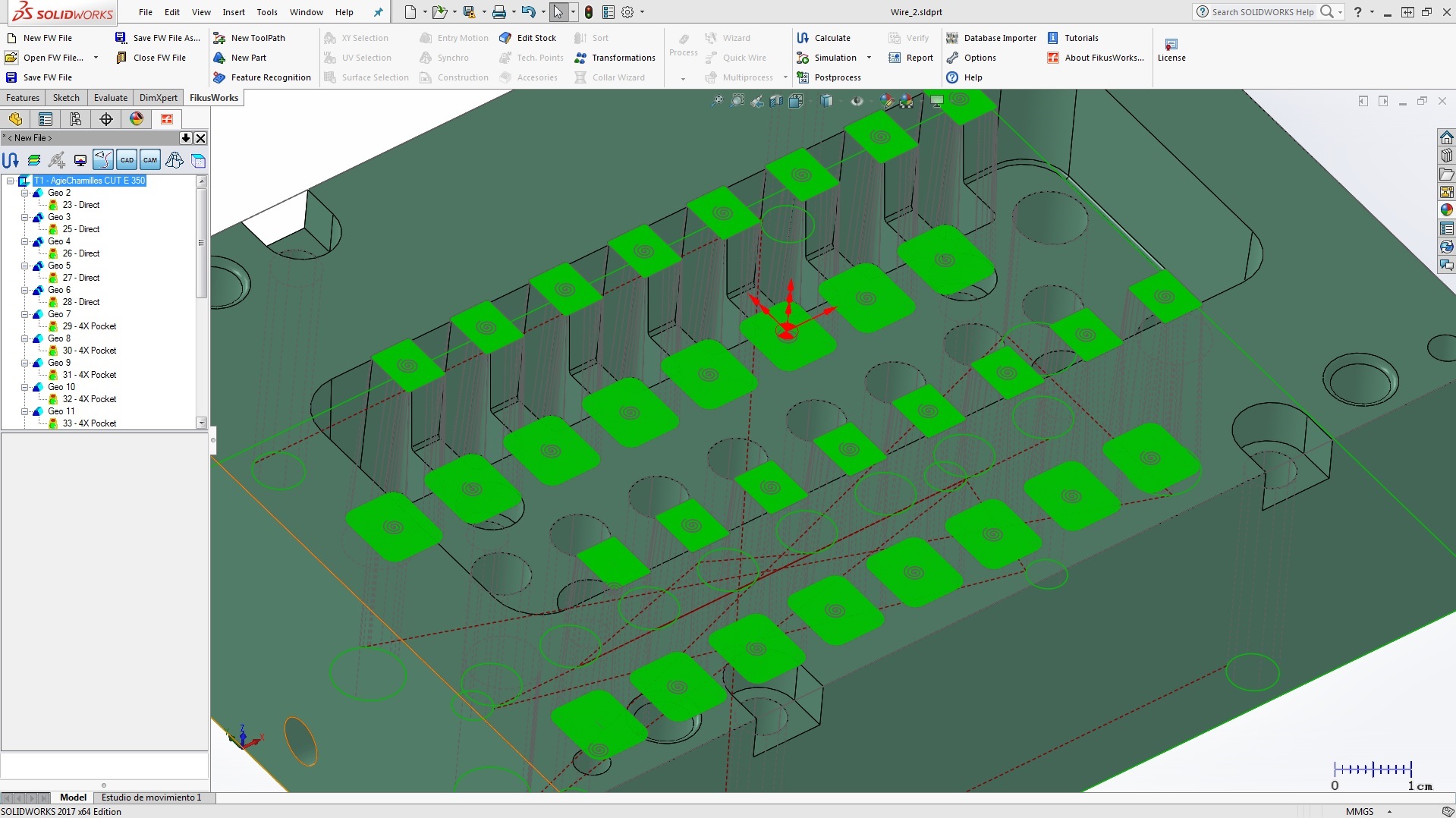 FikusWorks in der Arbeitsumgebung von SolidWorks