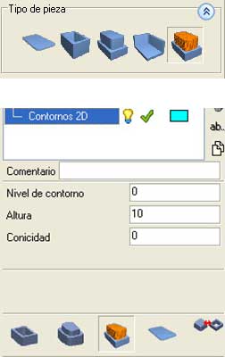 selector de función