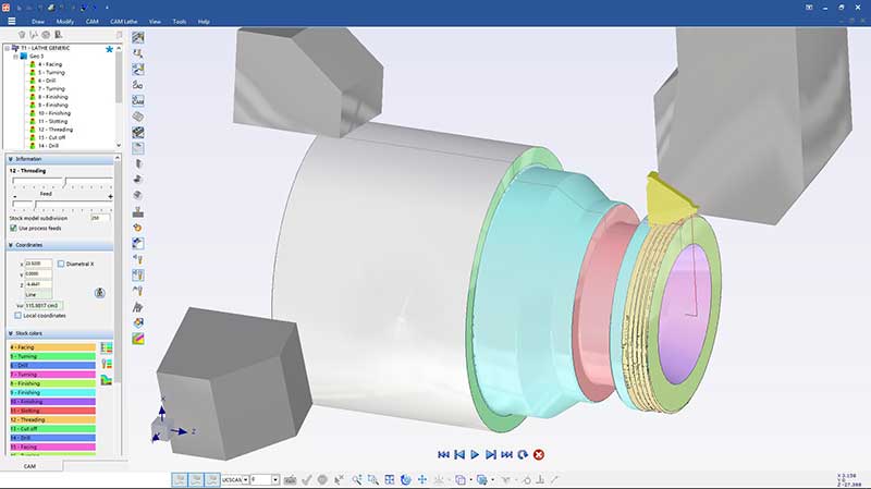 Simulación realista 3D