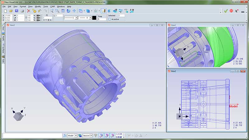 3D-Drahtgitter-CAD