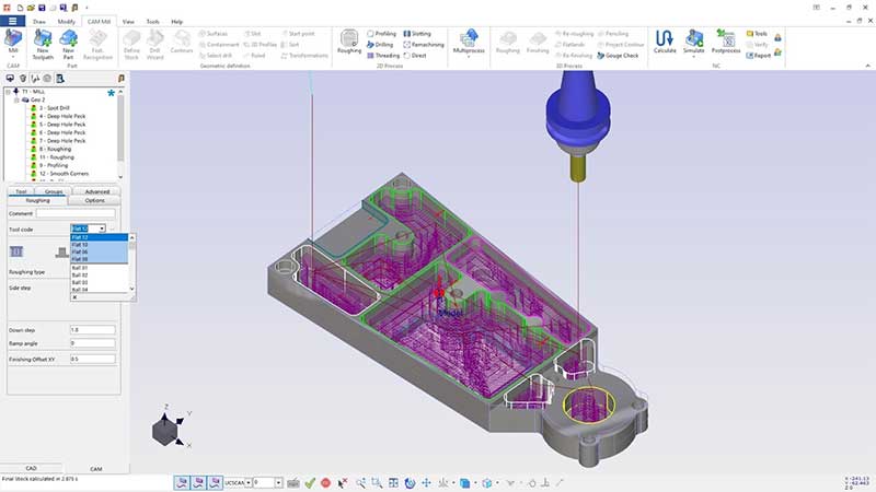 Improved roughing processes